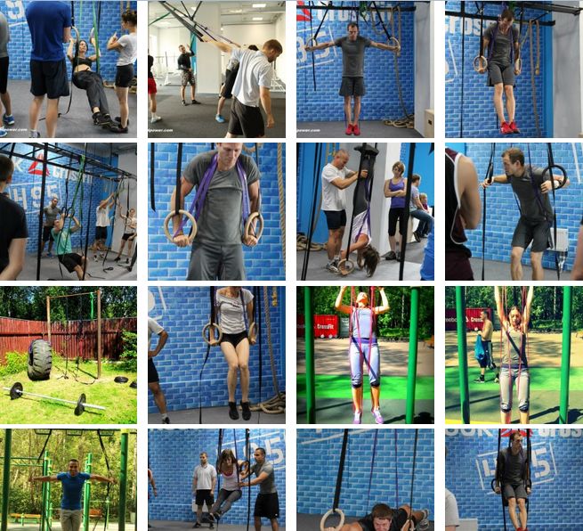 Использование резиновых петель Rubber4Power в CrossFit (кроссфите)