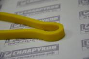 Эспандер-кольцо короткий резиновый Силаруков (нагрузка №2, желтый, окружность 60 см)