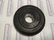 Диск Barbell Atlet обрезиненный 0,75 кг 26мм