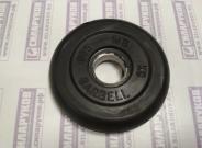 Диск Barbell Atlet обрезиненный 0,75 кг 26мм